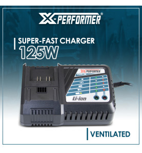 Chargeur super rapide ventilé pour batterie concept X-Performer