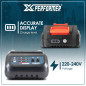 Kit de démarrage composé d'une batterie 2A et d'un chargeur simple pour concept X-Performer.