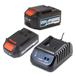 Kit de démarrage composé d'une batterie 2A, une 4A et d'un chargeur simple pour concept X-Performer.