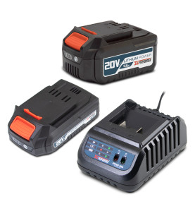Kit de démarrage composé d'une batterie 2A, une 4A et d'un chargeur simple pour concept X-Performer.