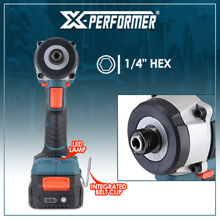 Visseuse à chocs 20V - 220Nm avec moteur brushless livrée sans batterie ni chargeur