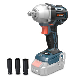 Boulonneuse à chocs 20V - 500Nm avec moteur brushless livrée sans batterie ni chargeur