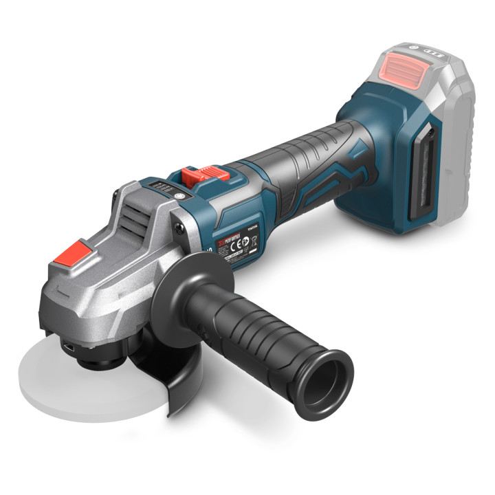 Meuleuse d'angle sans fil 20V - 125mm avec vitesse variable livrée sans batterie ni chargeur