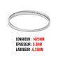 Lame de scie à bande 1425mm - Axess