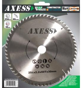 Lame pour scie à onglets 254mm  - Axess