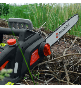 Tronçonneuse électrique 2000W - Guide 40cm - 12,1 m/s - Elem garden