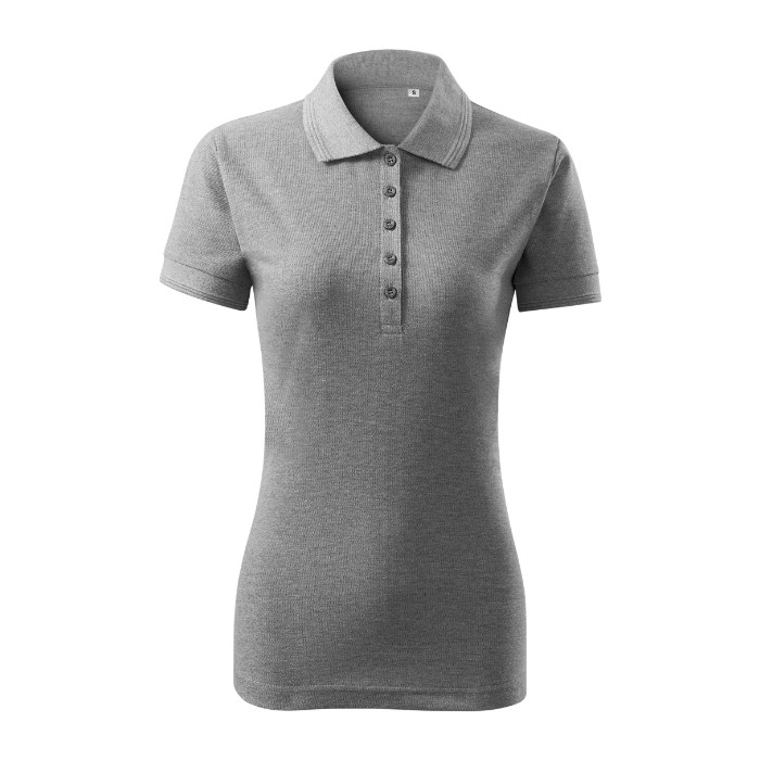 Polo femme Pique Polo Free F10 - gris chiné foncé