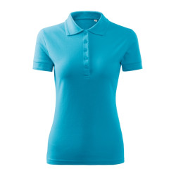 Polo femme Pique Polo Free F10 - turquoise
