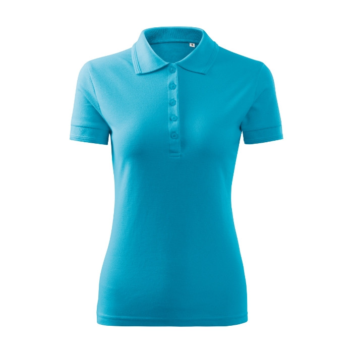Polo femme Pique Polo Free F10 - turquoise