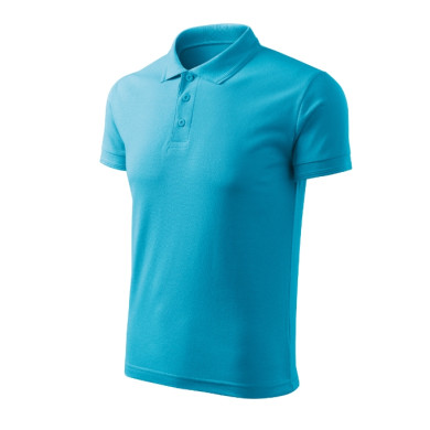 Polo homme Pique Polo Free F03 - turquoise