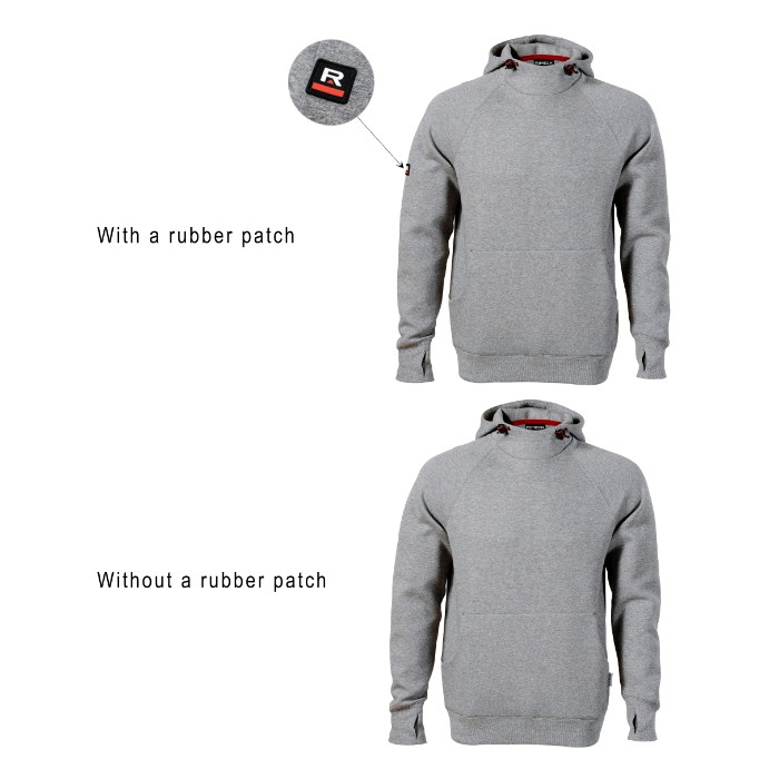 Sweatshirt homme Vertex Hoodie W43 - gris chiné foncé
