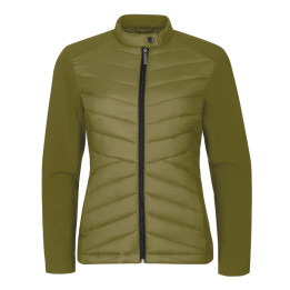 Veste hybride femme Cross 556 - vert avocat