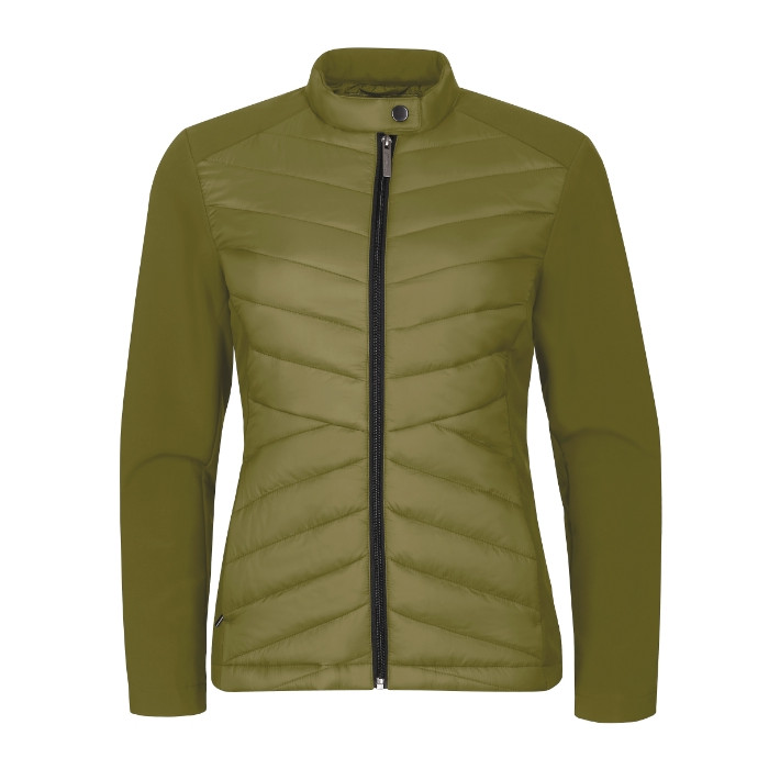 Veste hybride femme Cross 556 - vert avocat