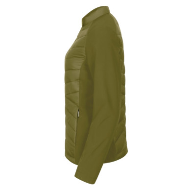 Veste hybride femme Cross 556 - vert avocat