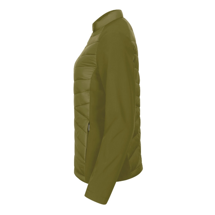 Veste hybride femme Cross 556 - vert avocat