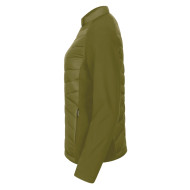 Veste hybride femme Cross 556 - vert avocat