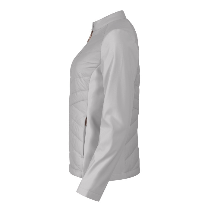 Veste hybride femme Cross 556 - gris argenté