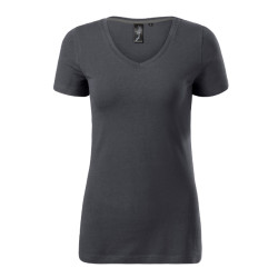 Tee-shirt femme Action V-neck 701 - light anthracite