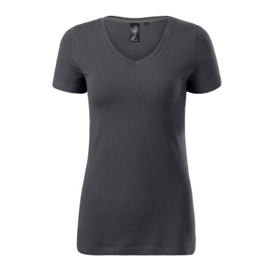 Tee-shirt femme Action V-neck 701 - light anthracite