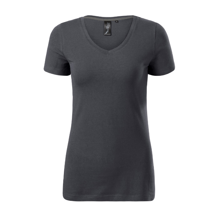 Tee-shirt femme Action V-neck 701 - light anthracite