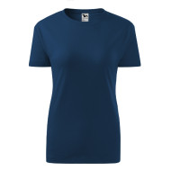 Tee-shirt femme Classic New 133 - bleu nuit