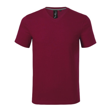Tee-shirt homme Action V-neck 700 - garnet