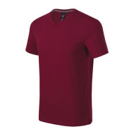 Tee-shirt homme Action V-neck 700 - garnet