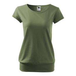 Tee-shirt femme City 120 - kaki