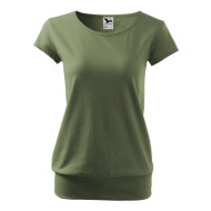 Tee-shirt femme City 120 - kaki