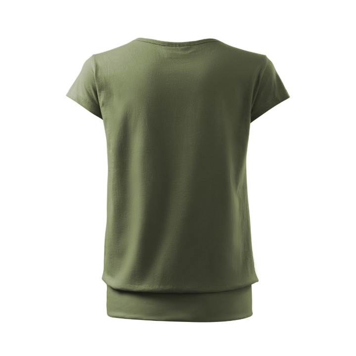 Tee-shirt femme City 120 - kaki