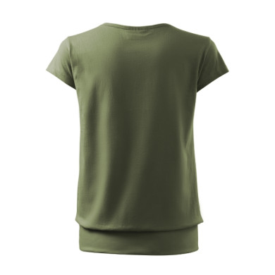 Tee-shirt femme City 120 - kaki