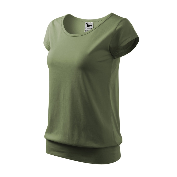 Tee-shirt femme City 120 - kaki