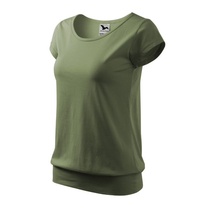 Tee-shirt femme City 120 - kaki