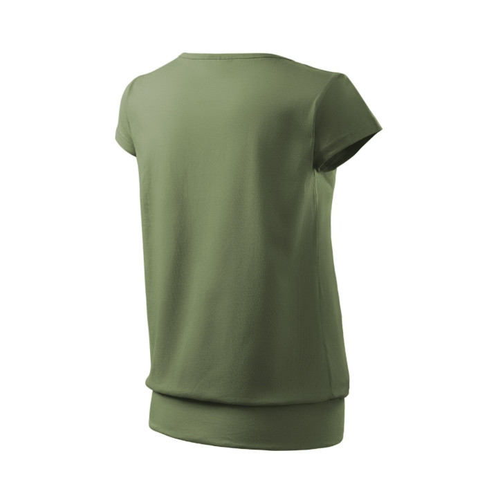 Tee-shirt femme City 120 - kaki