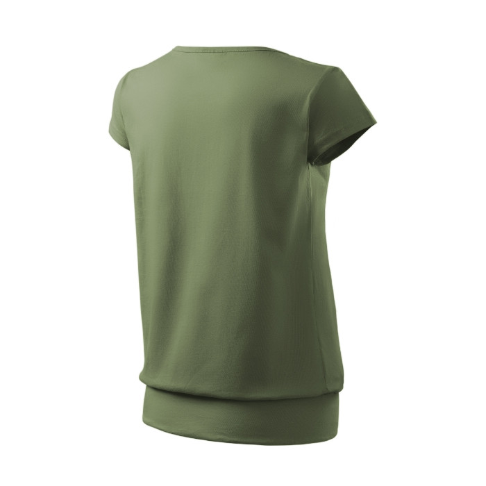 Tee-shirt femme City 120 - kaki