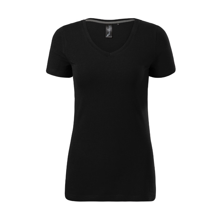 Tee-shirt femme Action V-neck 701 - noir