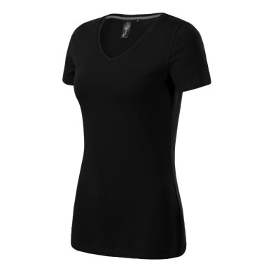 Tee-shirt femme Action V-neck 701 - noir