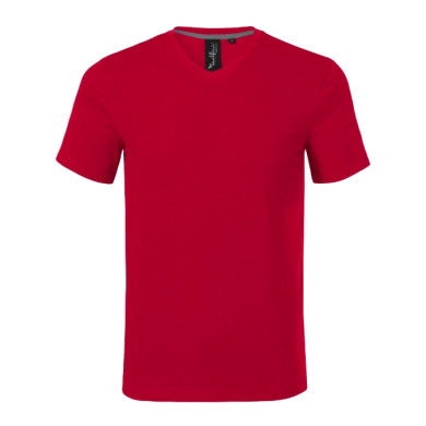 Tee-shirt homme Action V-neck 700 - formula red