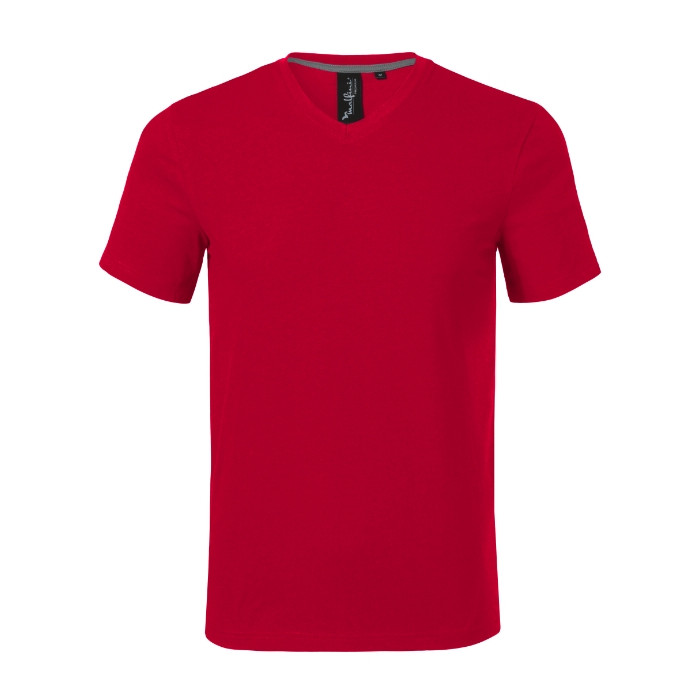 Tee-shirt homme Action V-neck 700 - formula red