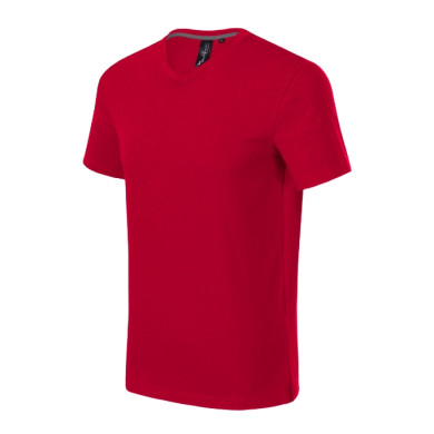 Tee-shirt homme Action V-neck 700 - formula red