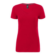 Tee-shirt femme Action V-neck 701 - formula red