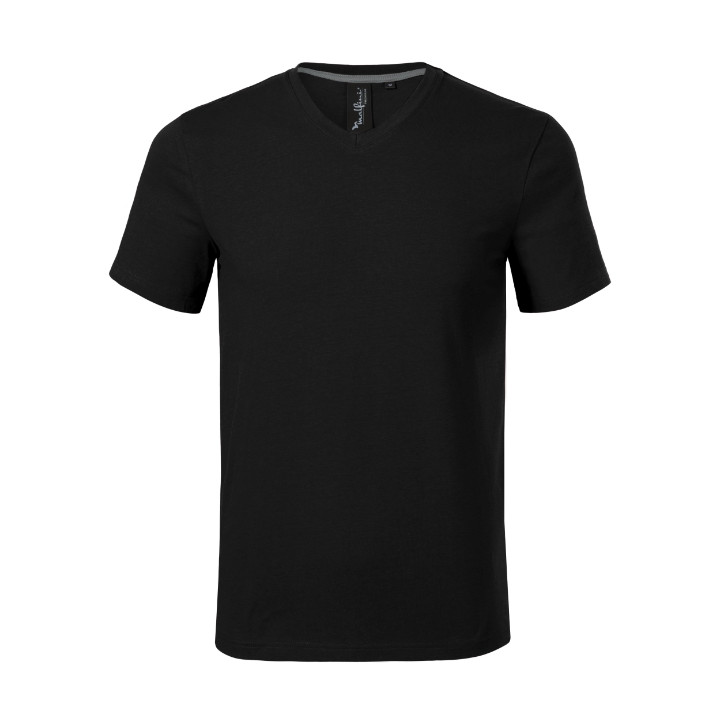 Tee-shirt homme Action V-neck 700 - noir