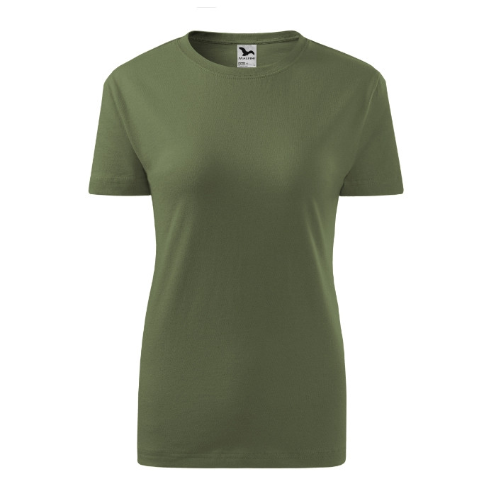 Tee-shirt femme Classic New 133 - kaki