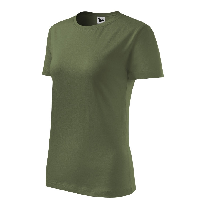 Tee-shirt femme Classic New 133 - kaki