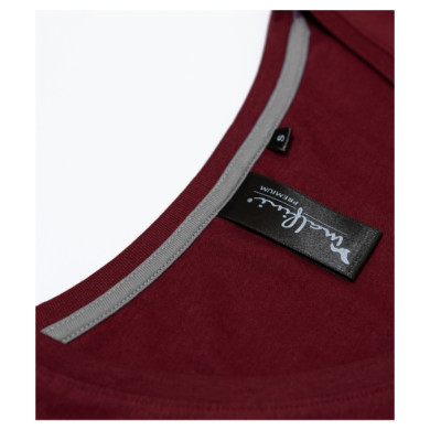 Tee-shirt femme Action V-neck 701 - garnet