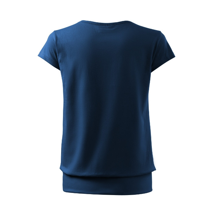 Tee-shirt femme City 120 - bleu nuit