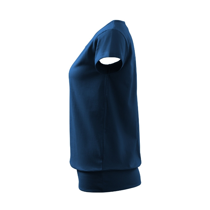 Tee-shirt femme City 120 - bleu nuit