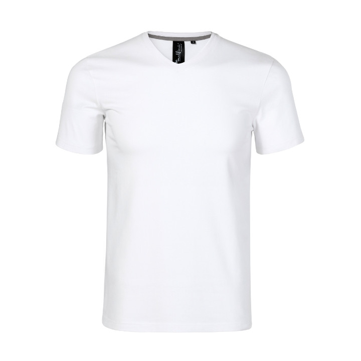 Tee-shirt homme Action V-neck 700 - blanc