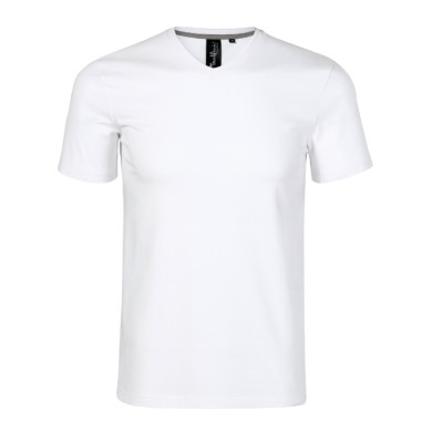 Tee-shirt homme Action V-neck 700 - blanc