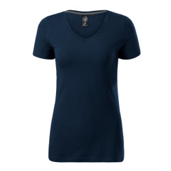 Tee-shirt femme Action V-neck 701 - bleu marine